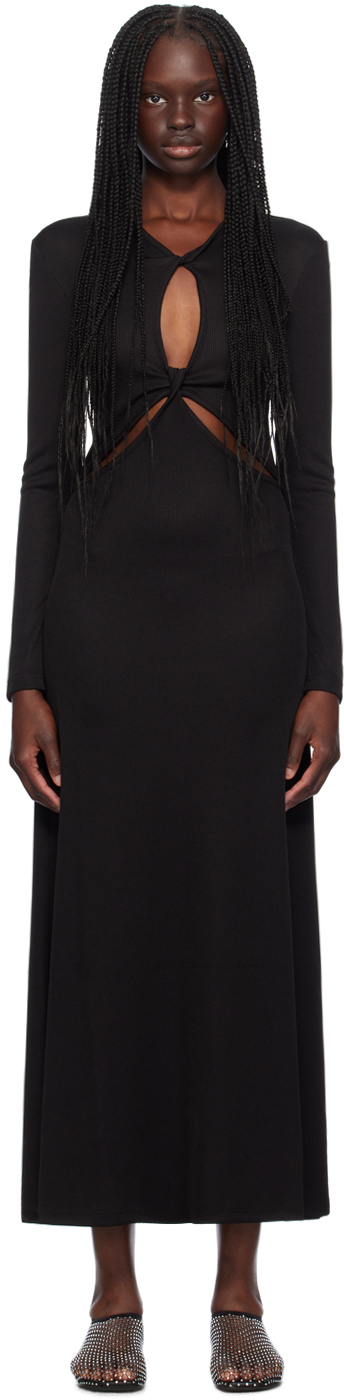 Christopher Esberのブラック Open Twist Anglaise マキシ