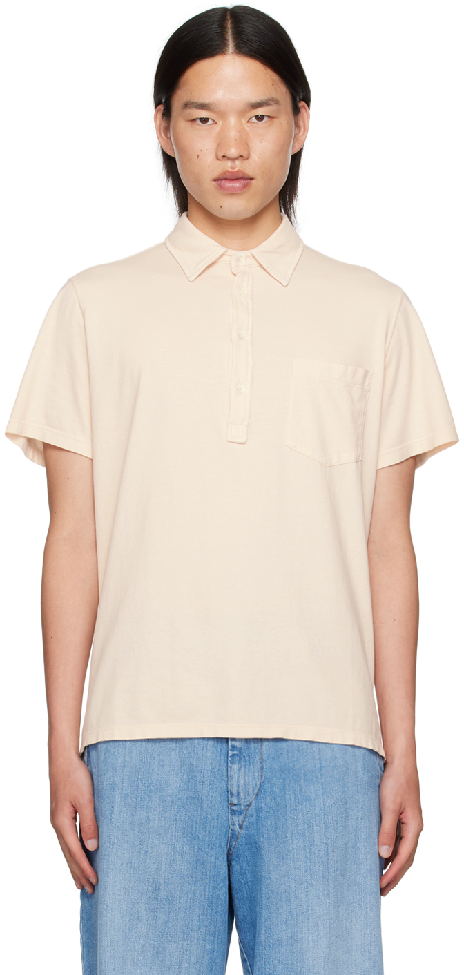 Shop Barena Venezia Beige Spilo Polo In Cristal 544