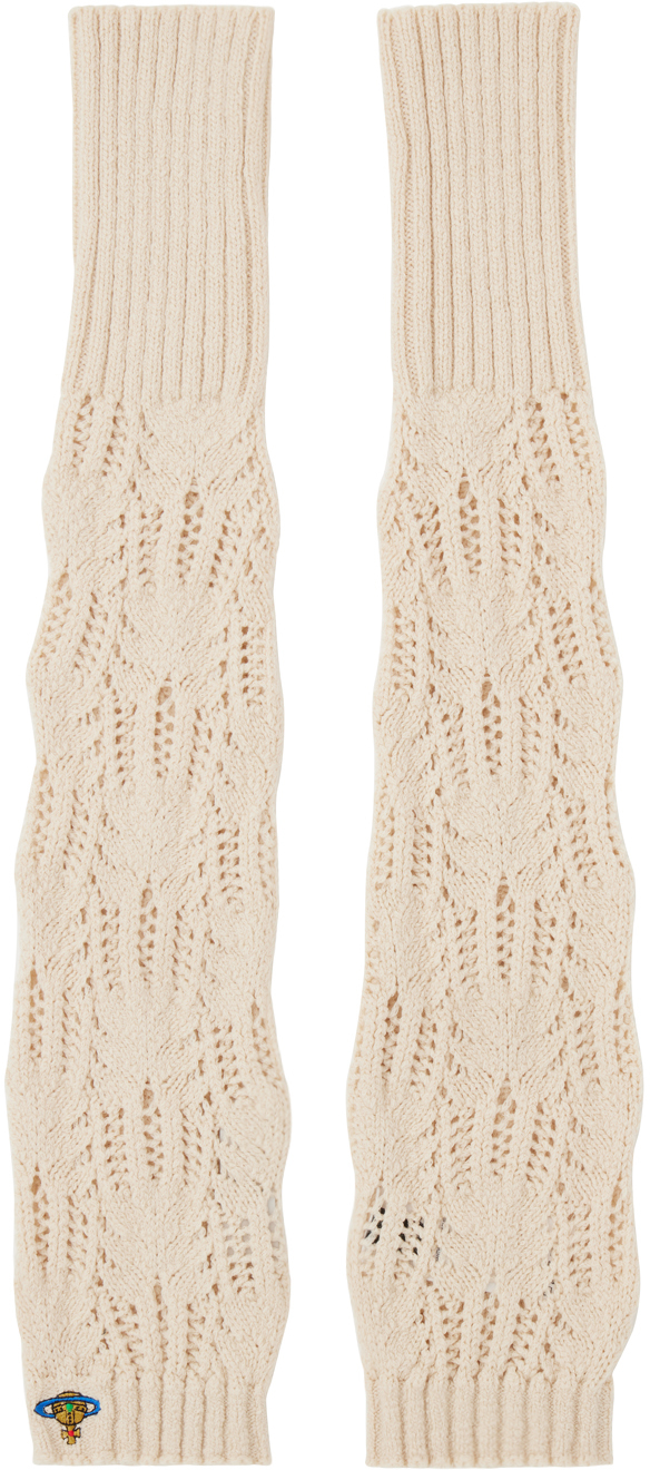 Vivienne Westwood: Off-White Samantha Arm Warmers | SSENSE