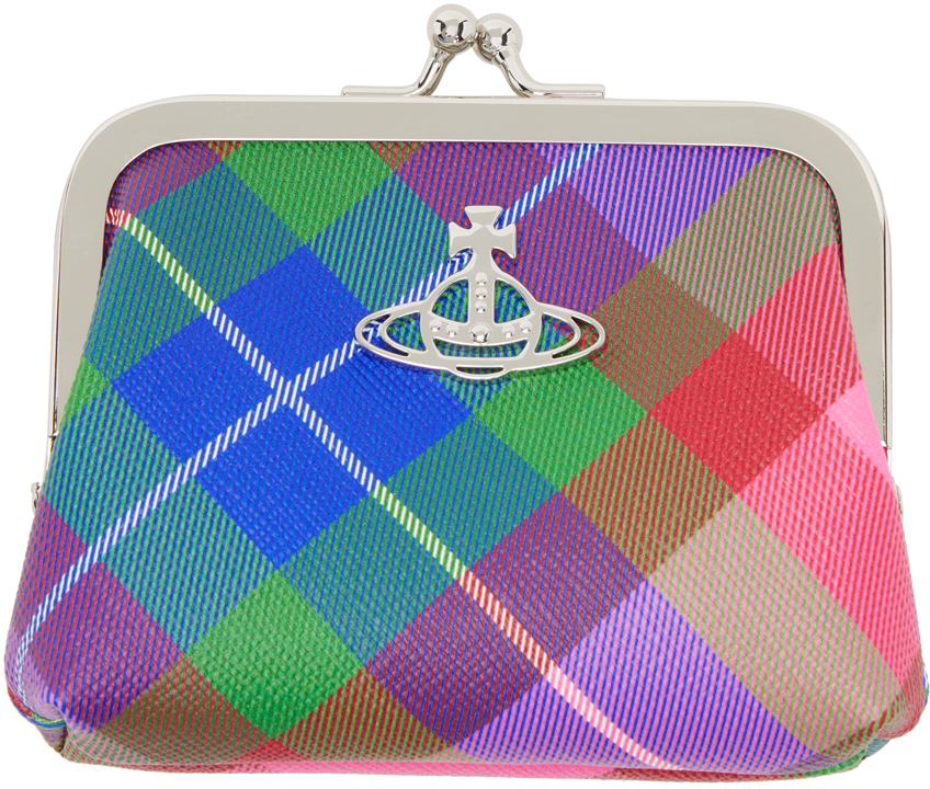 Multicolor Frame Coin Pouch