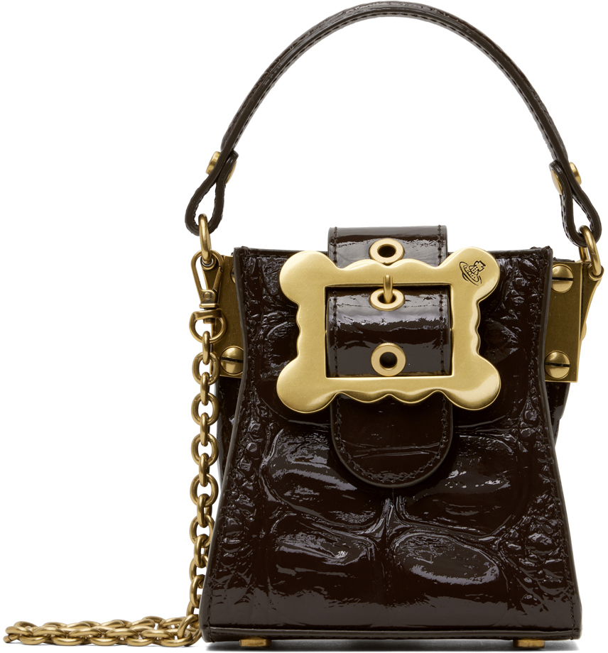 Vivienne Westwood: Brown Tuesday Mini Bag | SSENSE