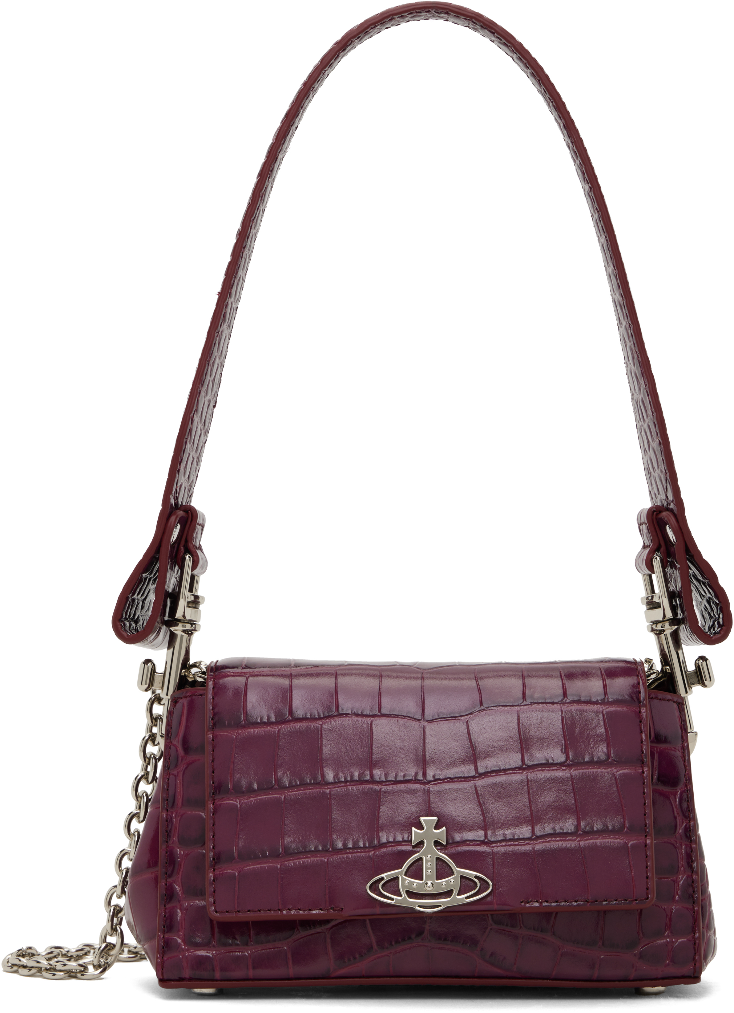 VIVIENNE WESTWOOD PURPLE HAZEL SMALL BAG 