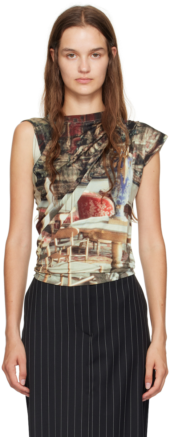 Shop Vivienne Westwood Multicolor Hebo T-shirt In G304 Salon