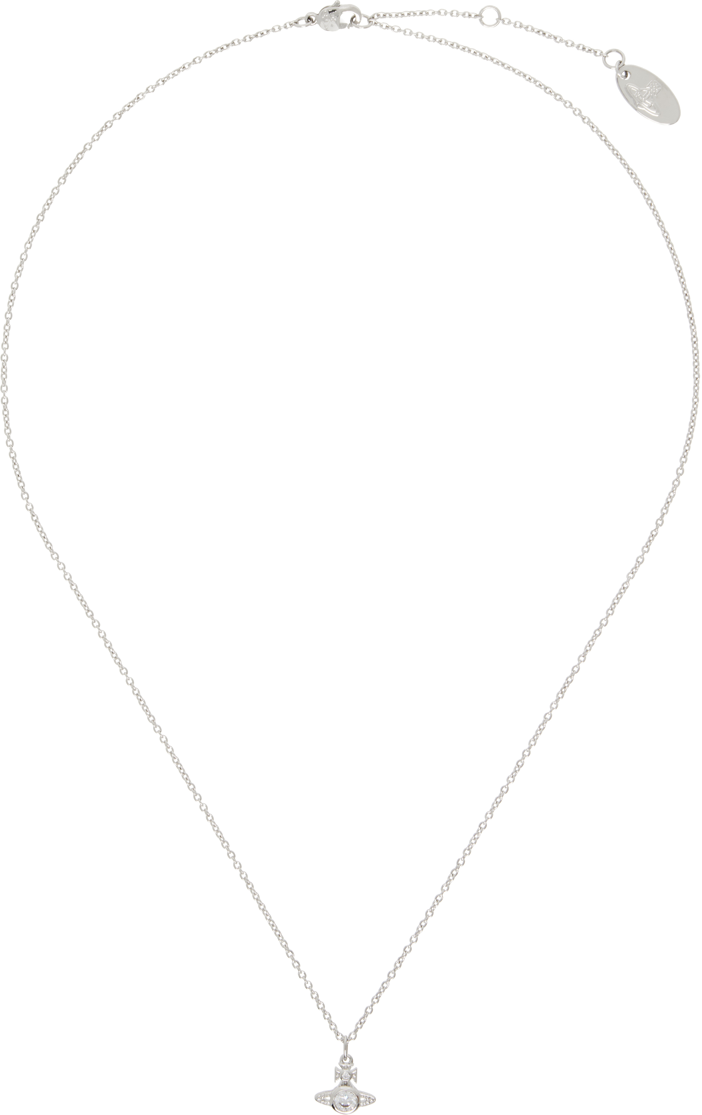Silver Red Orb Pendant Necklace – Minimalist Style With Gift Box