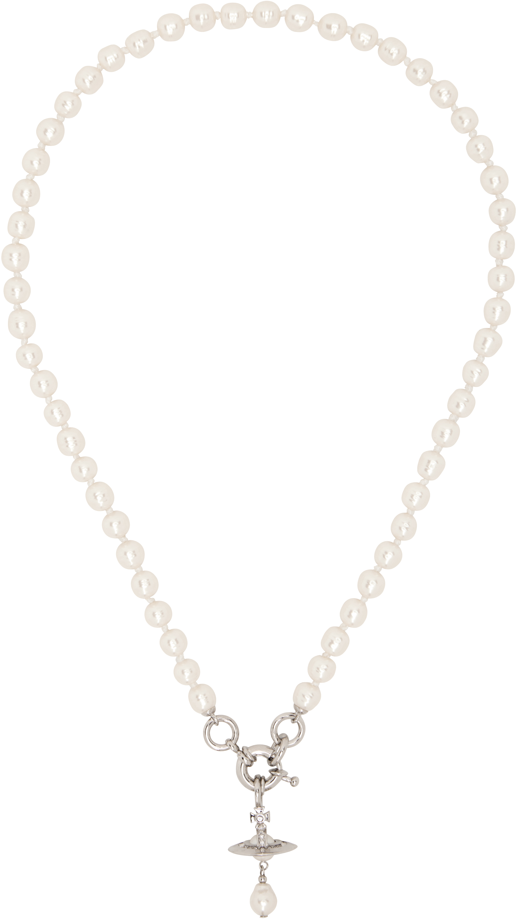 White Aleksa Necklace