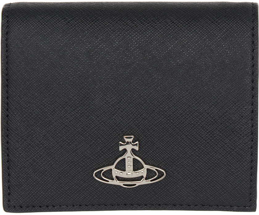 Shop Vivienne Westwood ブラック Billfold 財布 In Aw24-black