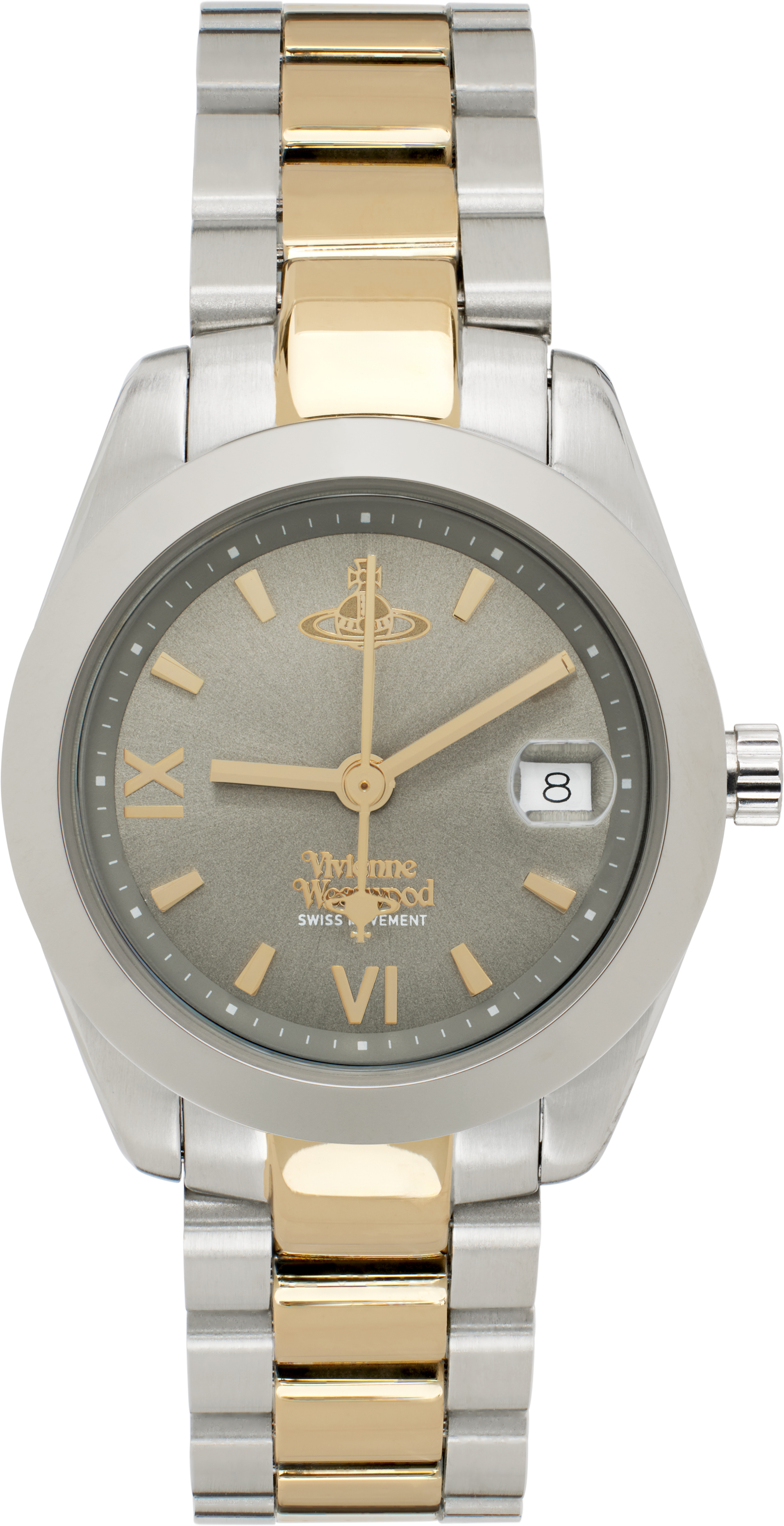 Silver & Gold Fenchurch Watch