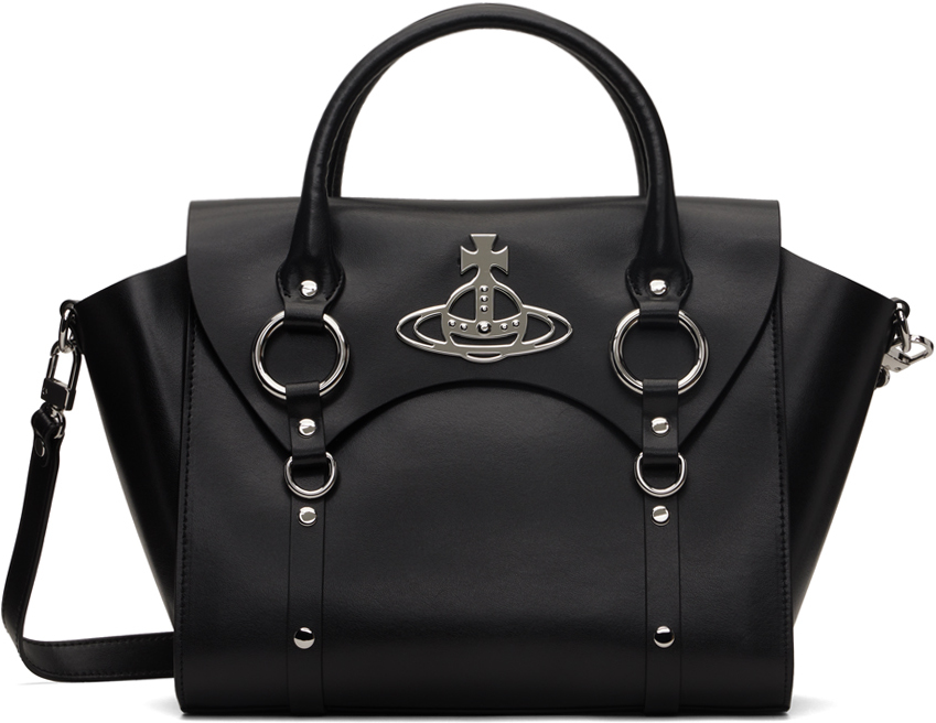 Vivienne Westwood Black Betty Medium Bag In N401 Black