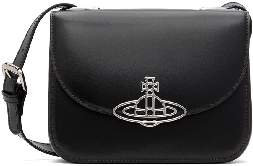 Black Linda Crossbody Bag