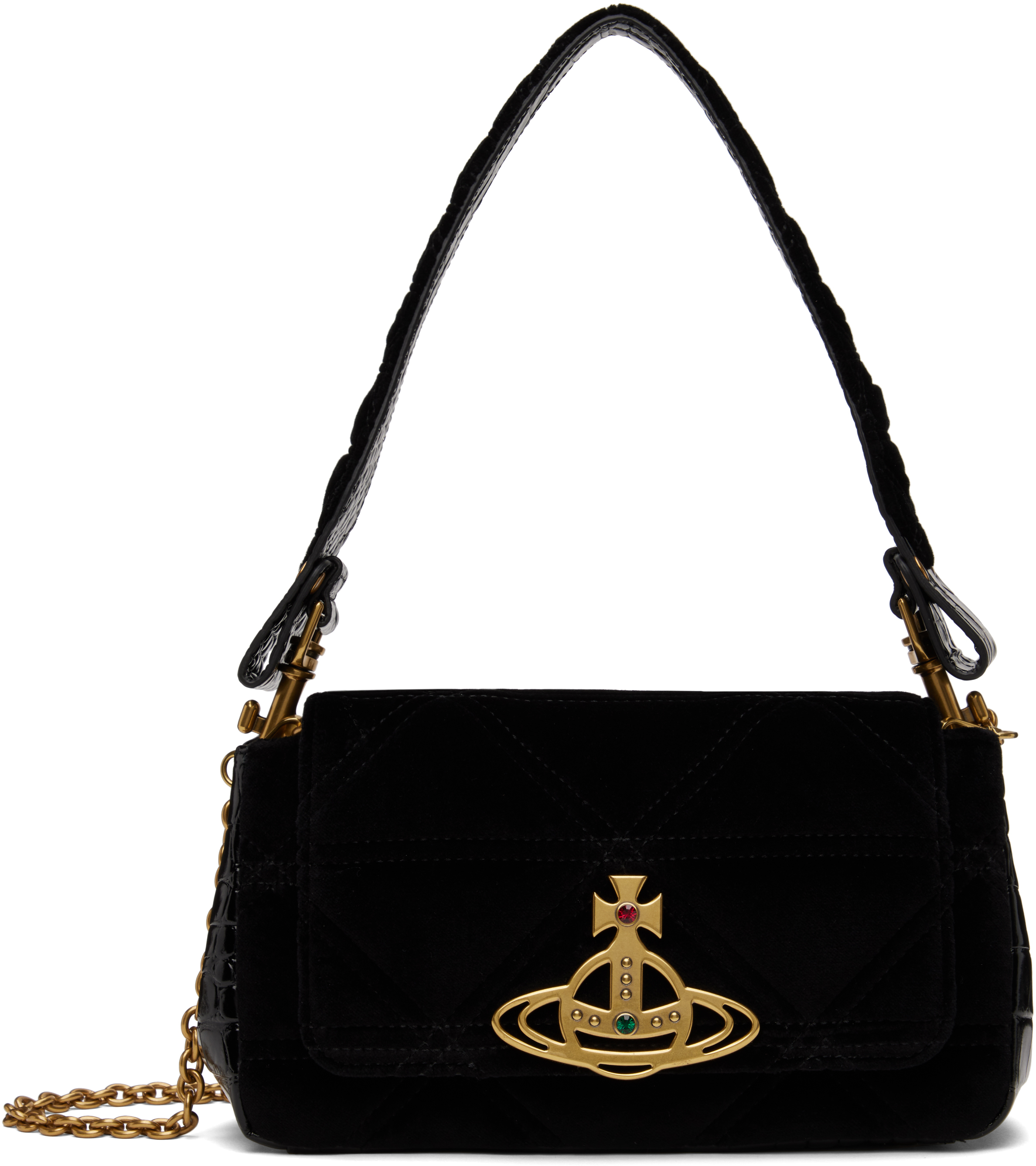 Black Medium Hazel Bag