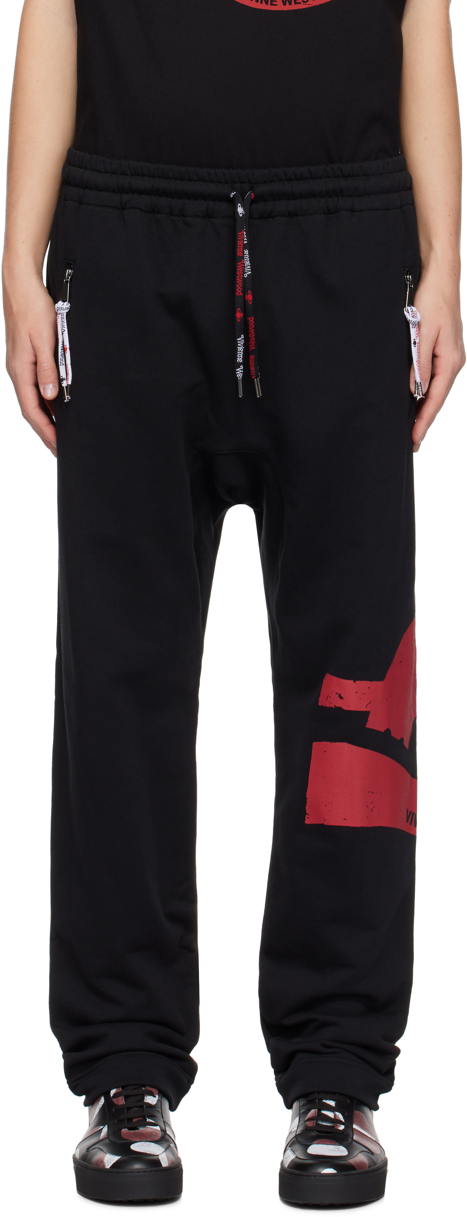 【関税&送料込】Vivienne Westwood Jogging Pants Vivienne Westwood Wool Joggers With Drawstrings women