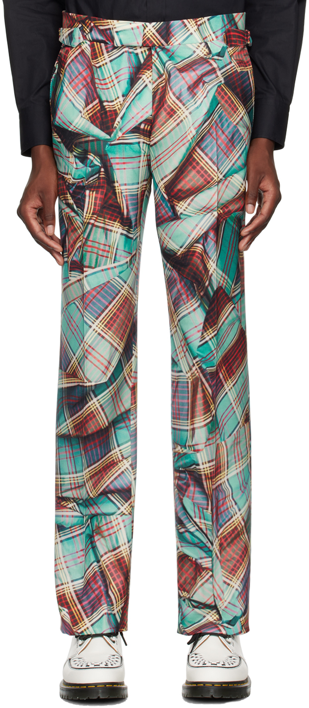 Multicolor Sang Trousers