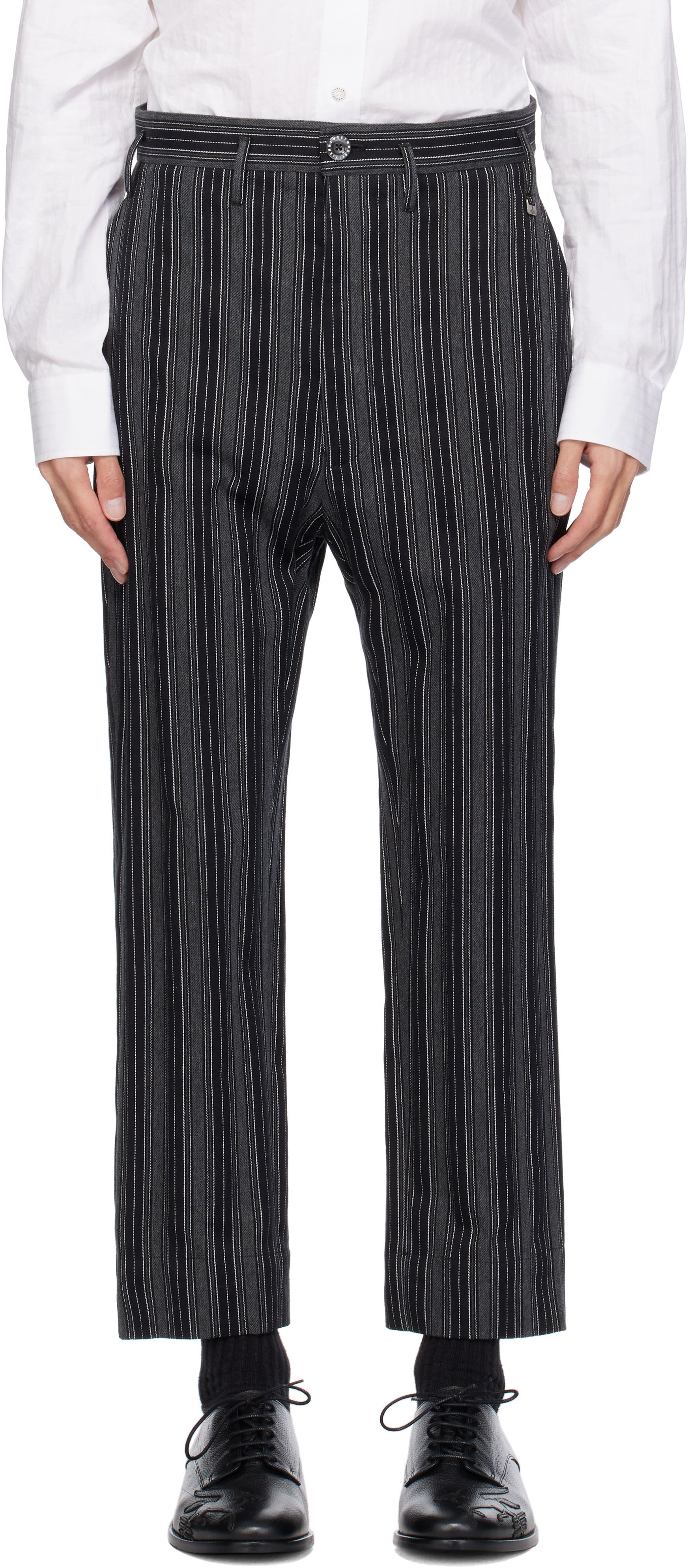 【関税込み】Vivienne Westwood グレー Ray トラウザーズ 関税込み】Vivienne Westwood ブラック Ray トラウザーズ