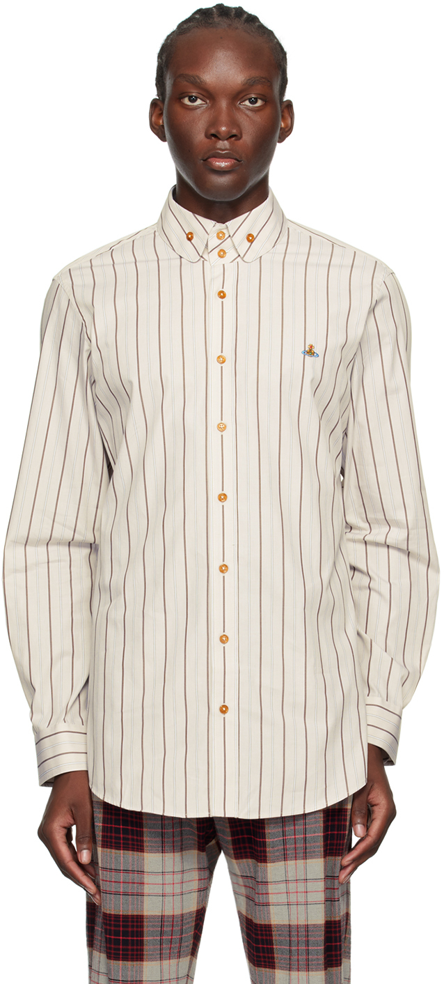 Beige 2 Button Krall Shirt