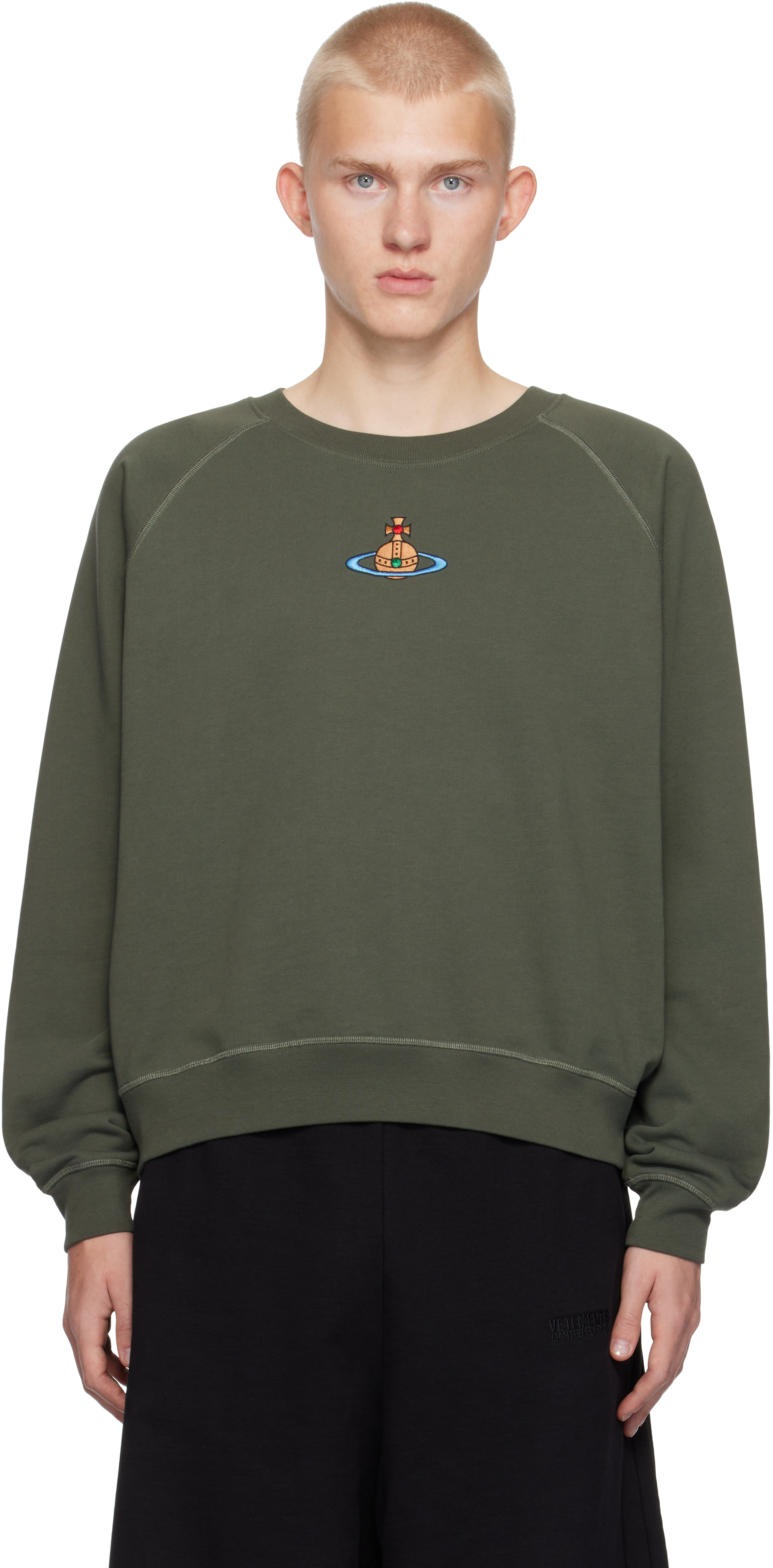 ☆vivienne westwood☆ロゴ 長袖 スウェットシャツ / メンズ