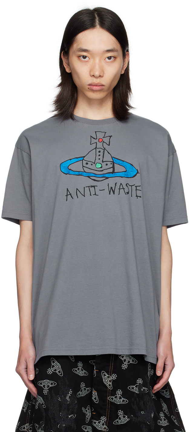 Gray 'Anti-Waste' T-Shirt