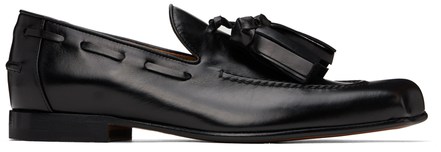 Shop Vivienne Westwood Black Tuesday Loafers In Aw24-n401