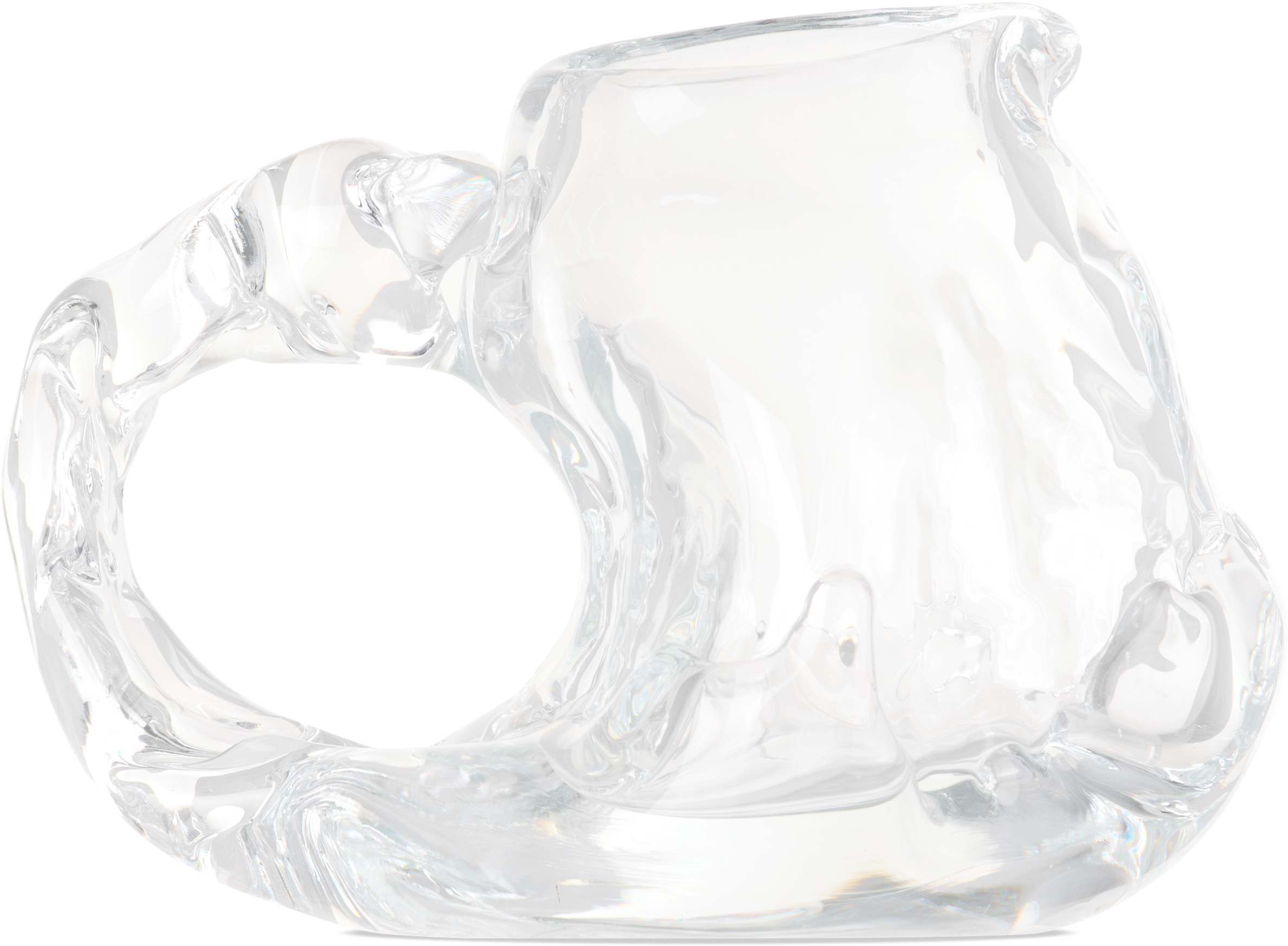 Szkło Creamer Glass Mug In Hand-blown Glass