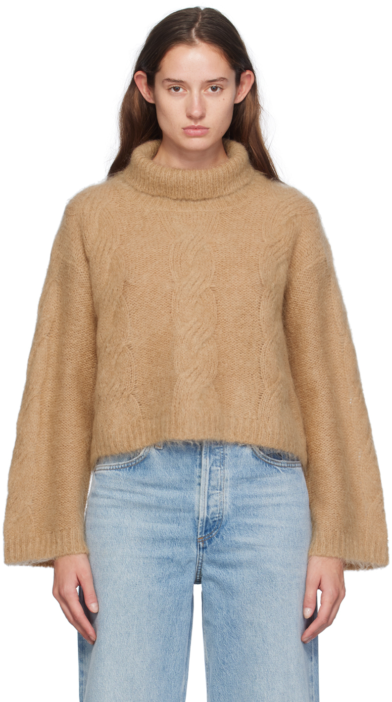 Taupe Britt Turtleneck