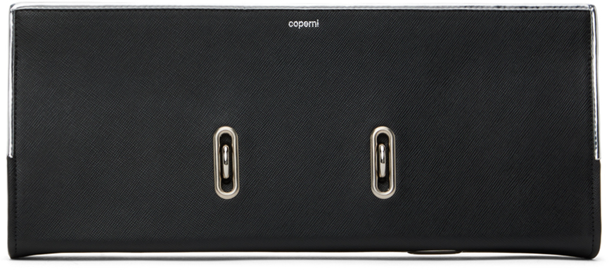 Shop Coperni Black Binder Clutch