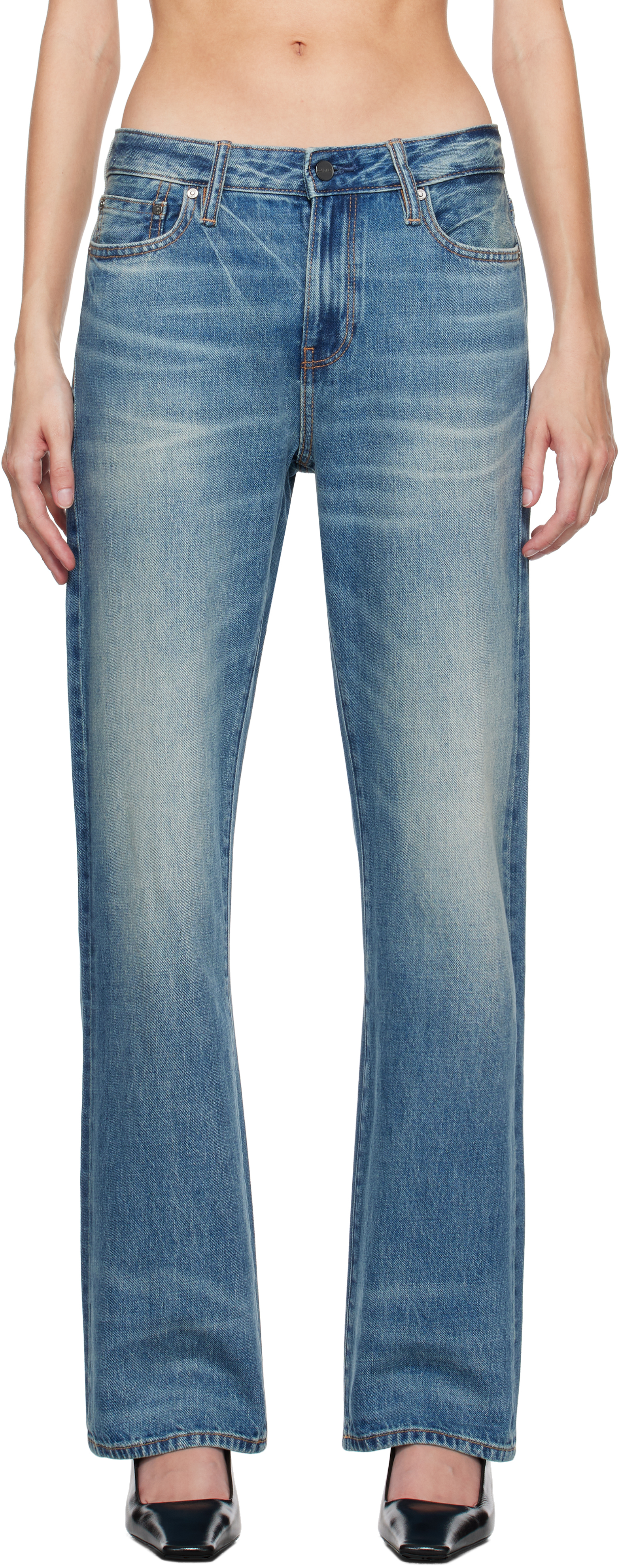 Blue Halo New Loose Selvedge Jeans