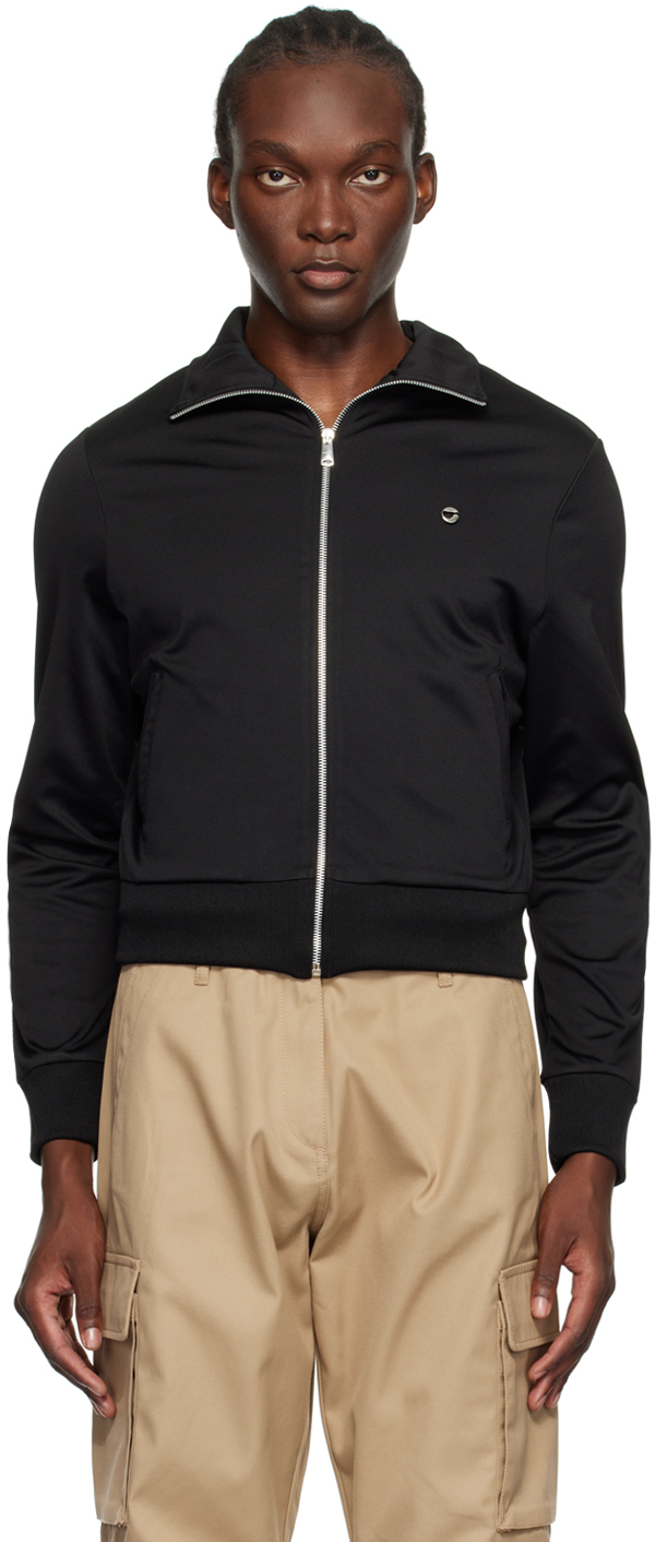 Shop Coperni Black Zip Track Jacket