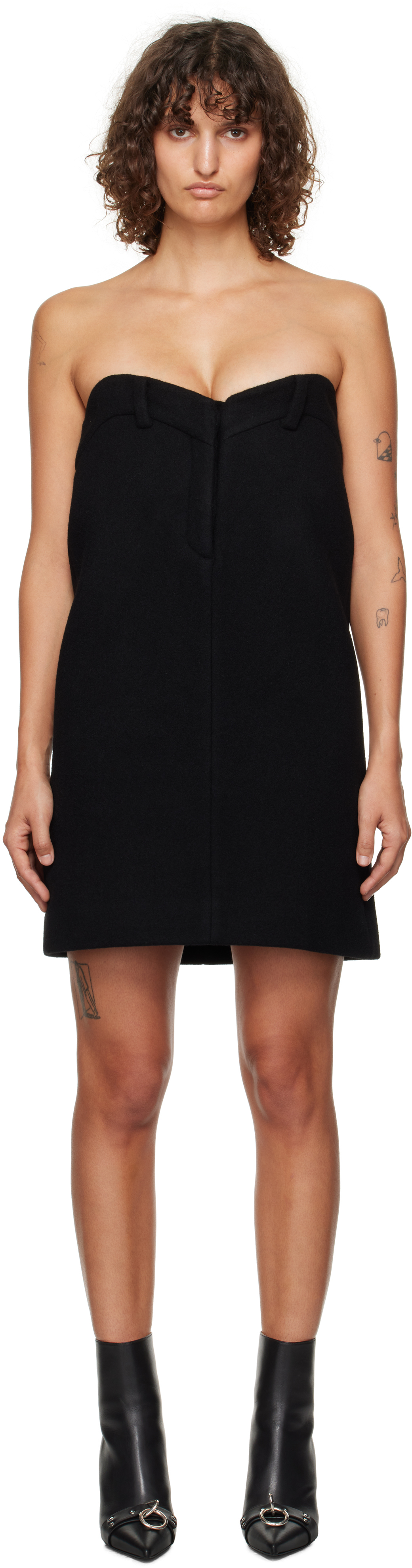 Black Sweetheart Minidress