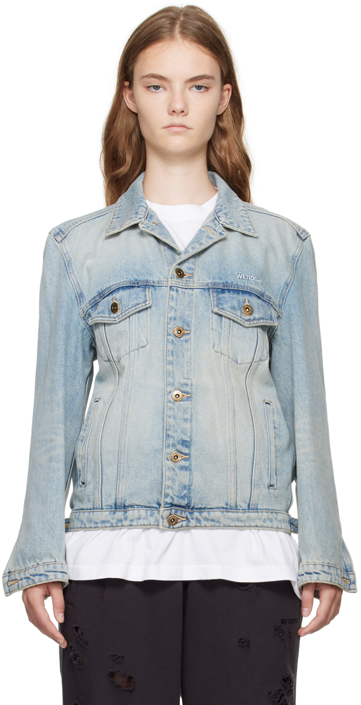 Blue Washed Denim Jacket