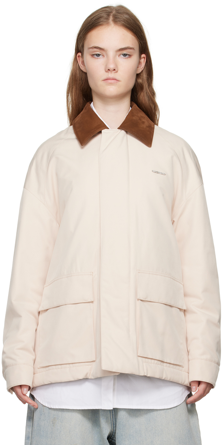 Beige Padded Jacket