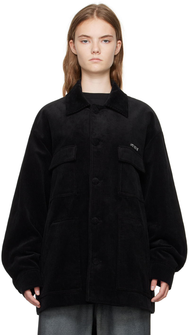 Black Four-Pocket Jacket