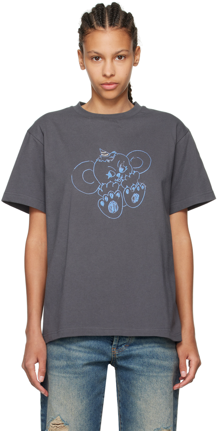 We11doneのグレー プリントTシャツがセール中