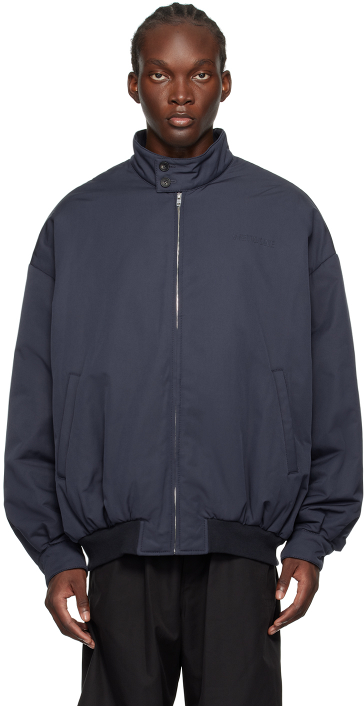 Navy Harrington Jacket