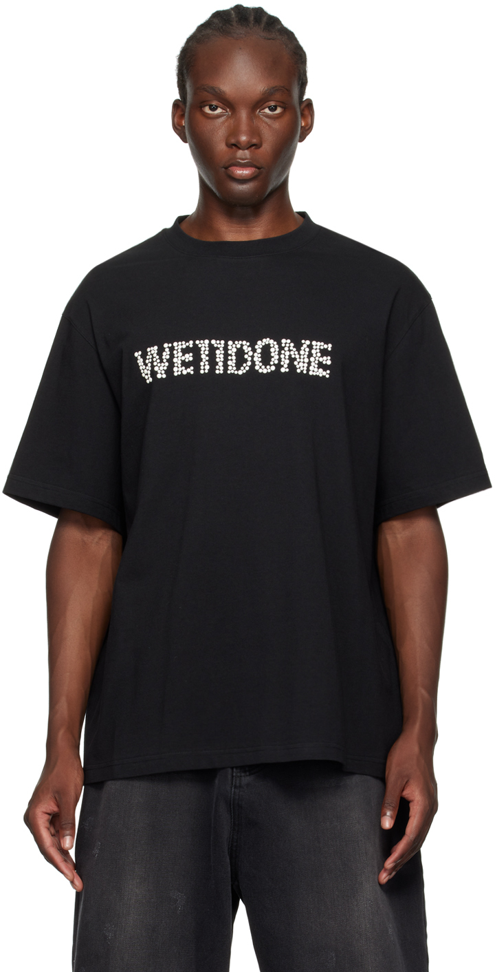 Shop We11 Done Black Pearl Logo T-shirt