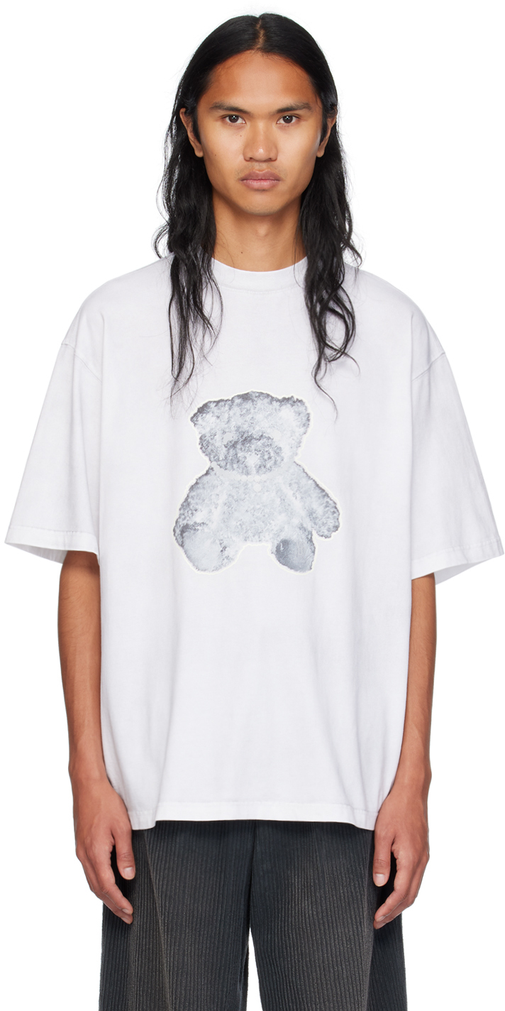 【関税込み】We11done オフホワイト Necklace Teddy Tシャツ We11doneのオフホワイト Necklace Teddy Tシャツがセール中