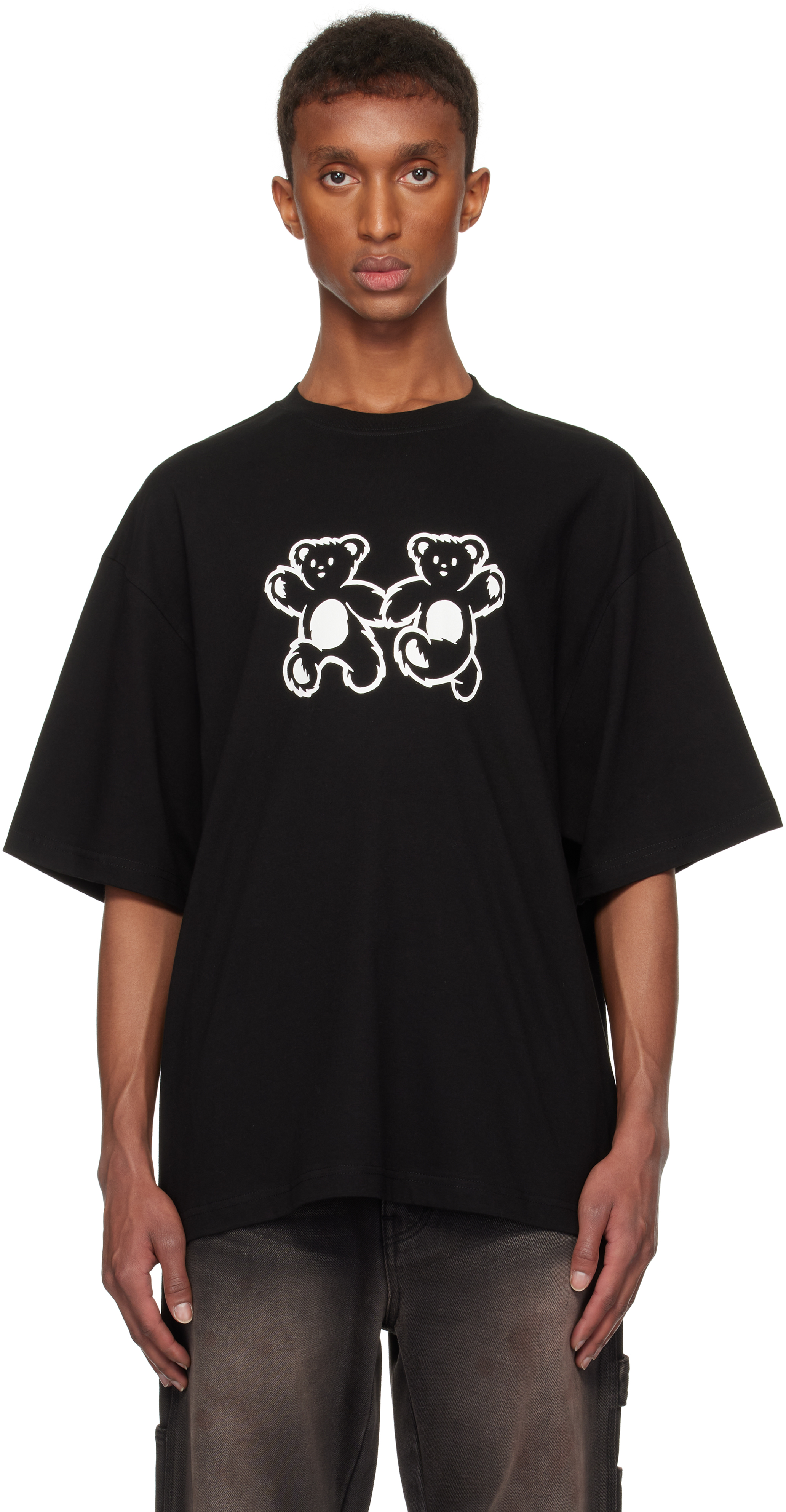 Black Teddy Twins T-shirt