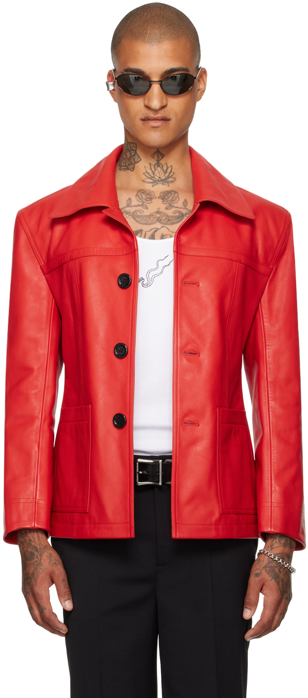 Lu'u Dan leather jackets for Men | SSENSE