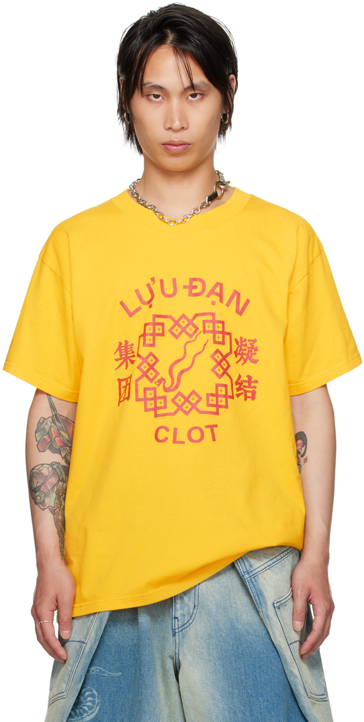 LU'U DAN YELLOW CLOT EDITION OVERSIZED CONCERT T-SHIRT 