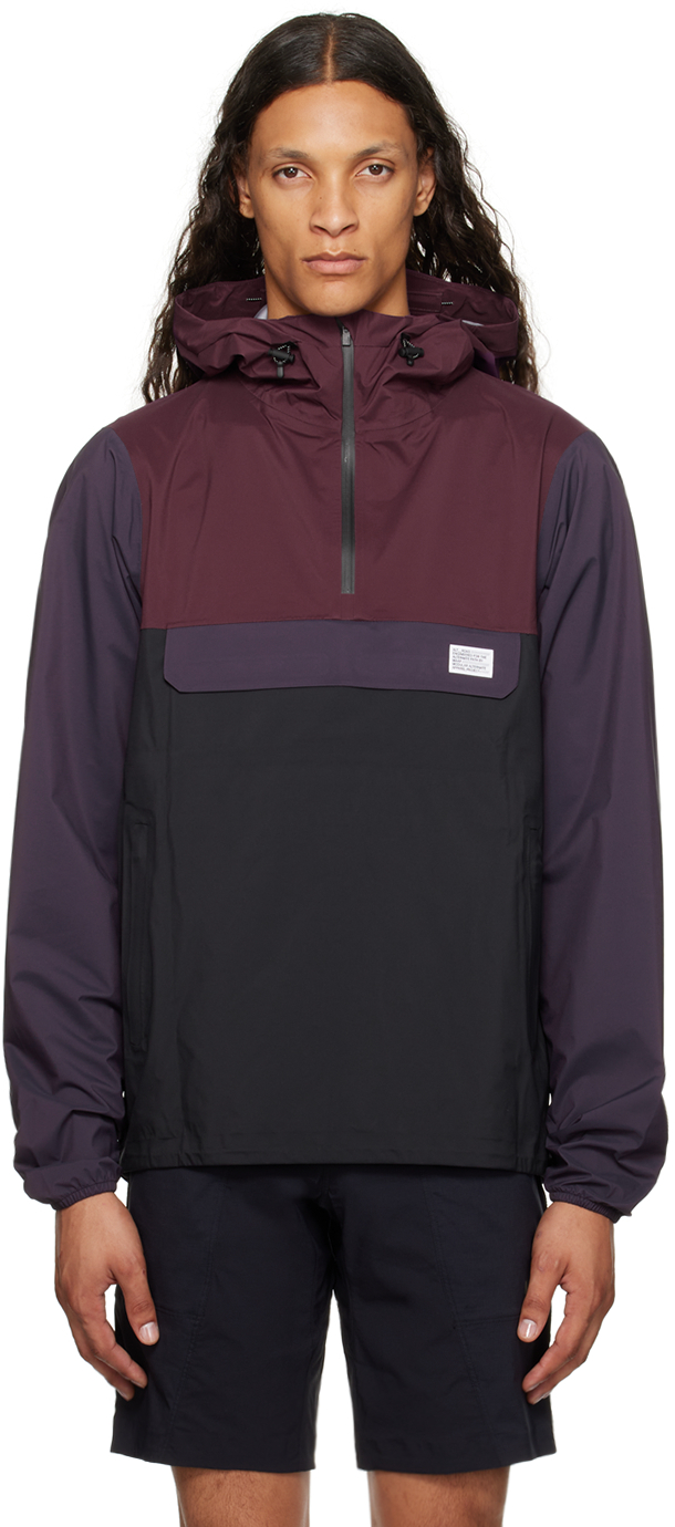 Black & Purple Alt_Road Lightweight Jacket