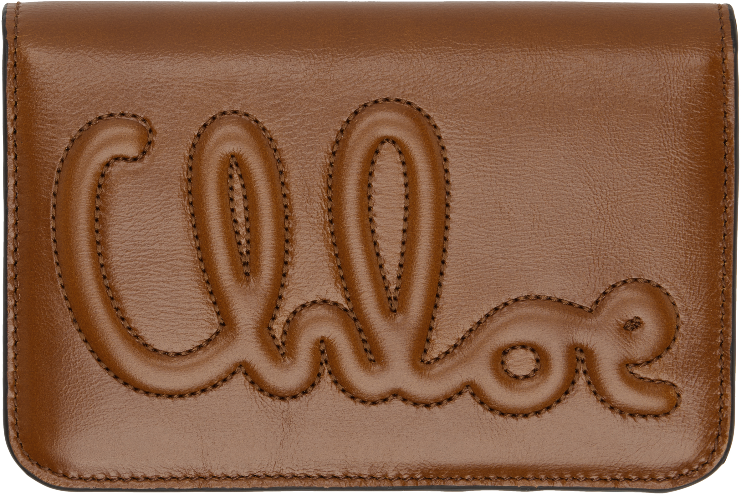 Chloé Tan C 'Chloé' Bifold Wallet