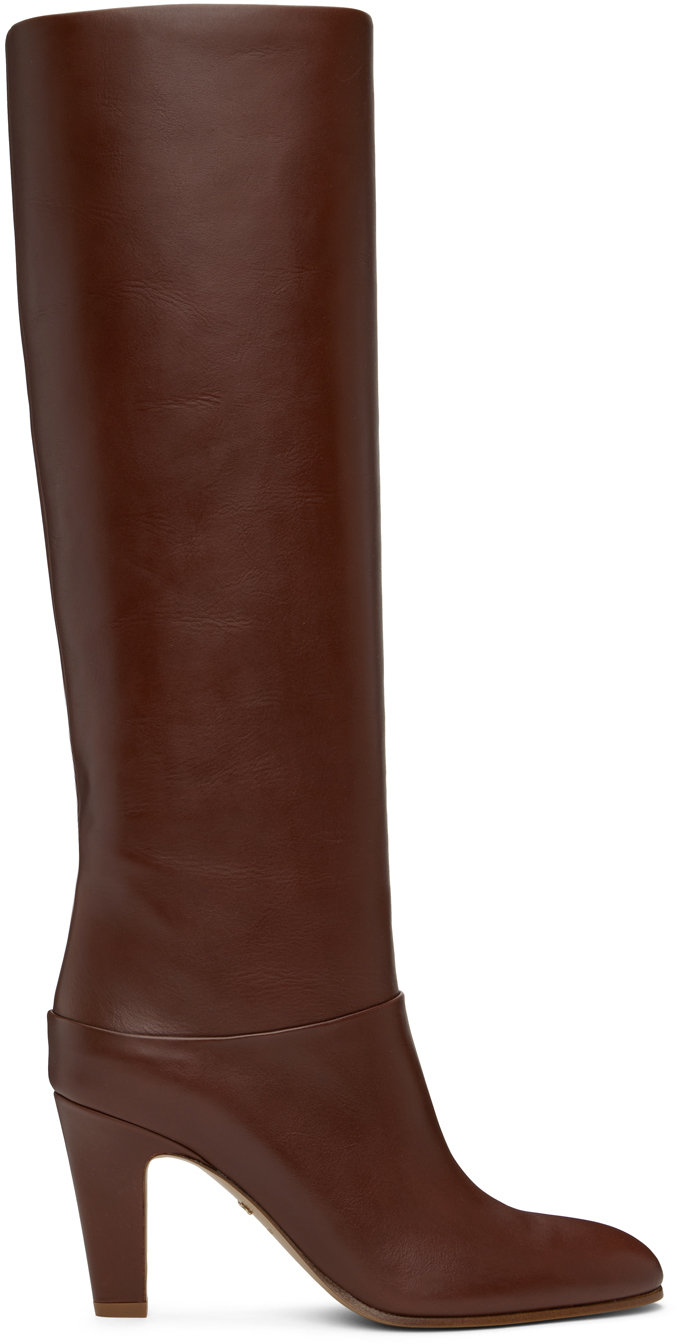 Chloé Brown Eve Tall Boots