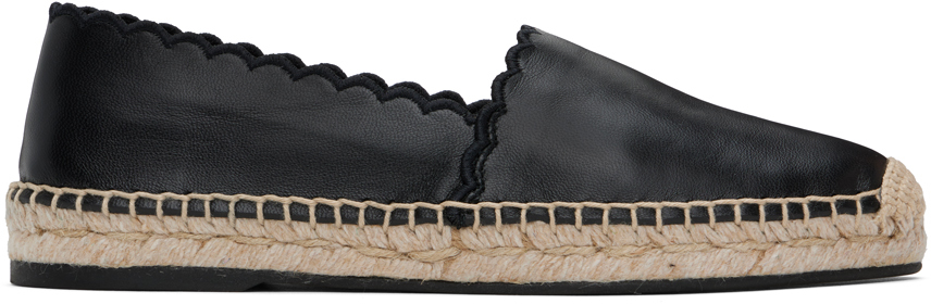 Chloé Black Pary Espadrilles