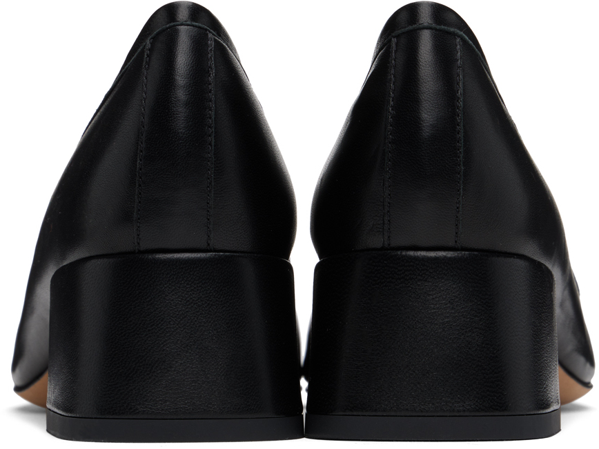 Shop Chloé Black Marcie Heels In 001 Black