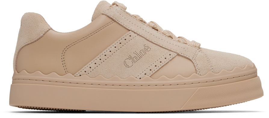 Chloé Tan Lauren Sneakers