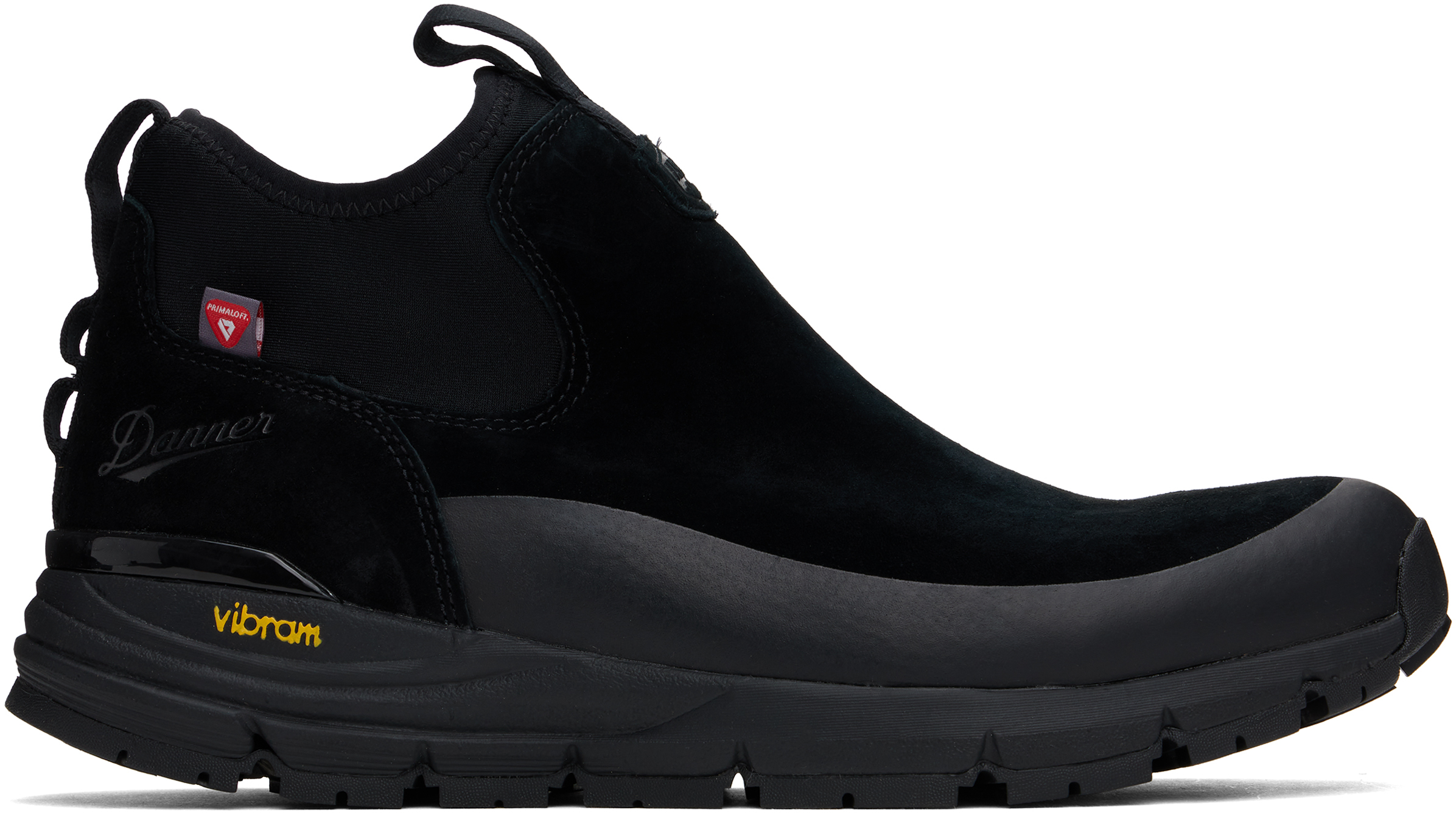 Shop Danner Black Arctic 600 Chelsea Boots