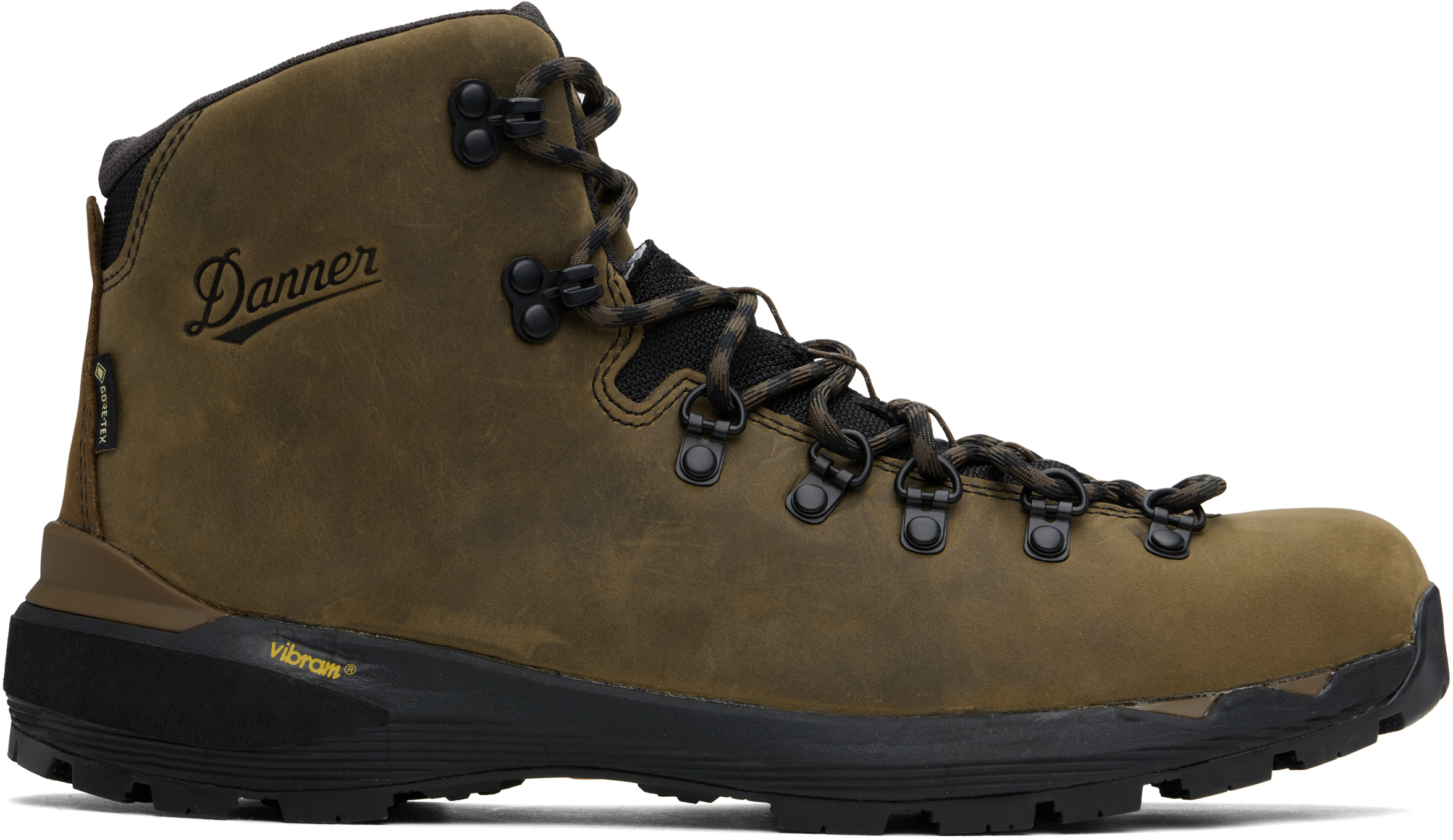 Shop Danner Brown Mountain 600 Evo Boots In Topsoil Brown/black