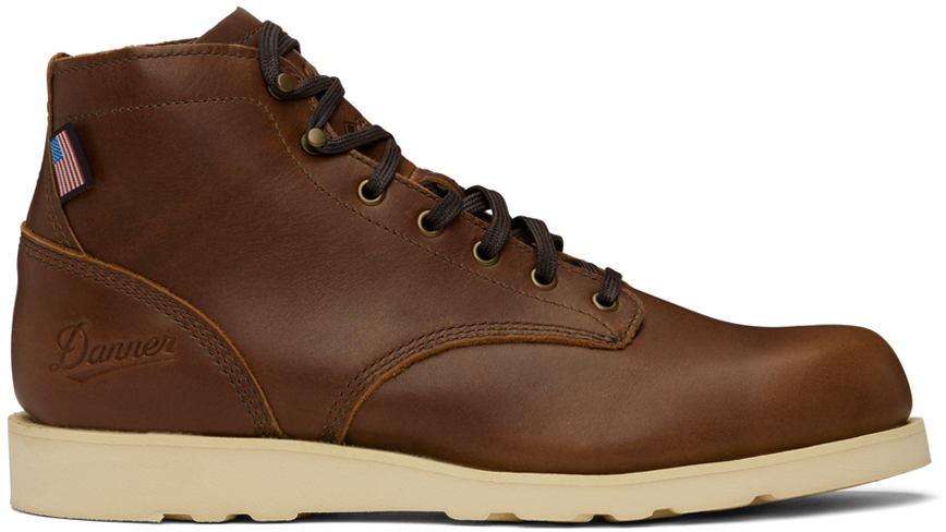 Shop Danner Tan Douglas Gtx Boots In Roasted Pecan