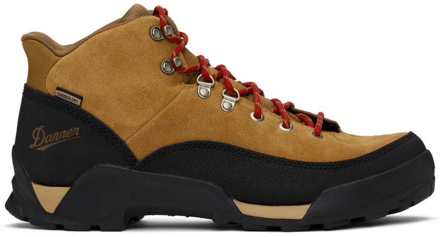 Shop Danner Brown Panorama Mid Boots In Brown/red