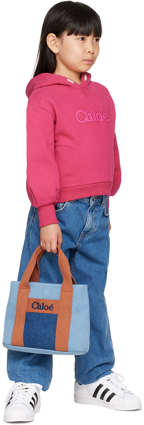 Chloé Handle Bag In Z10 Denim Blue