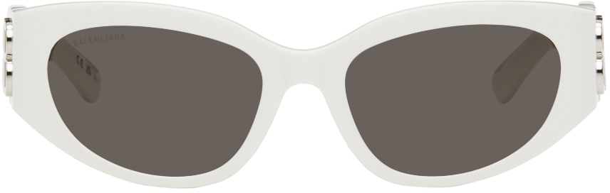 White Bossy Butterfly Sunglasses