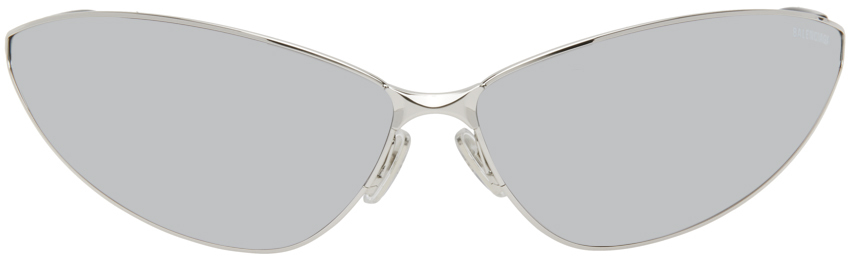 Silver Razor Cat Sunglasses